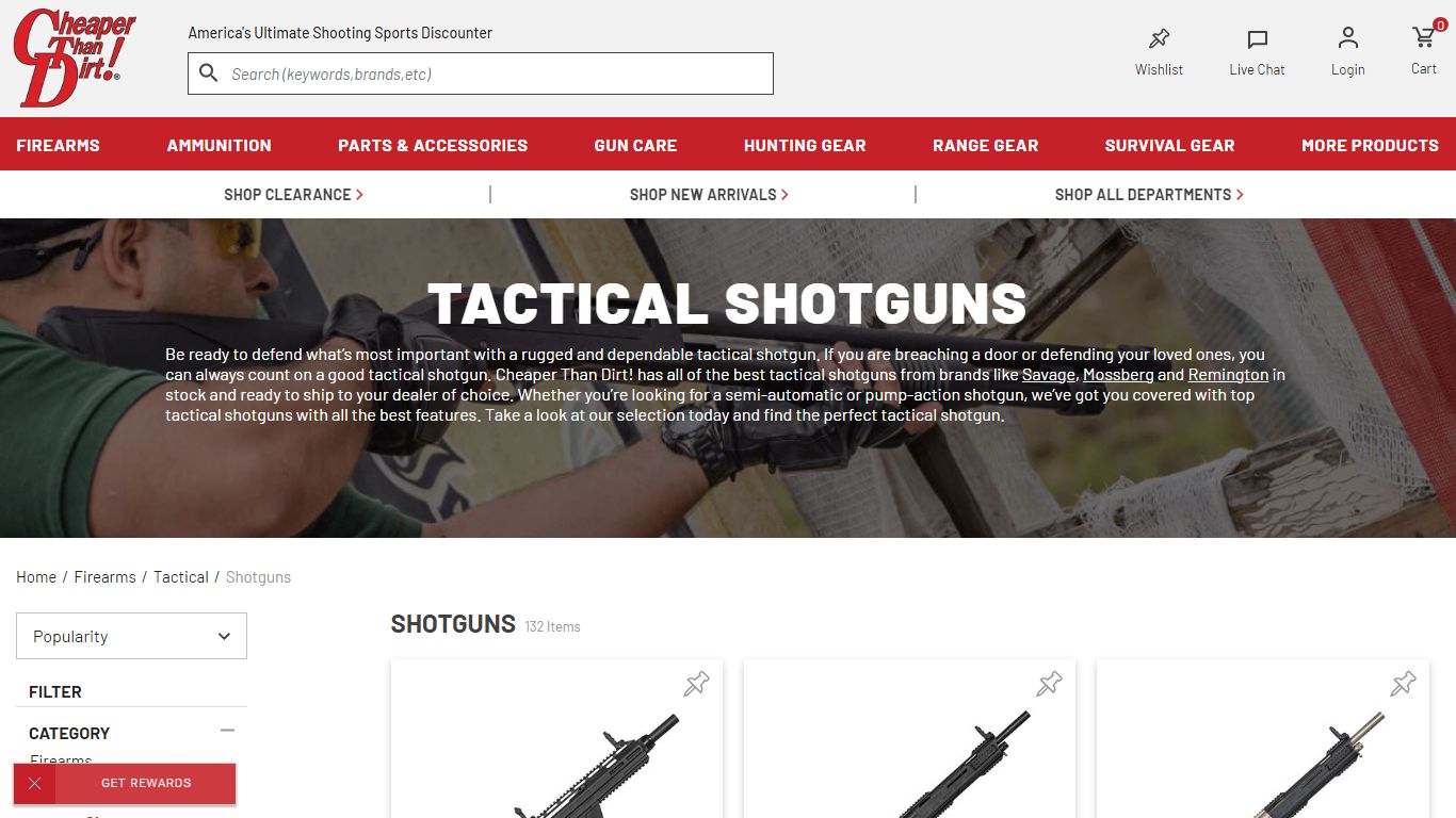 Tactical Shotgun | Police Shotgun Sales | Cheaper Than Dirt
